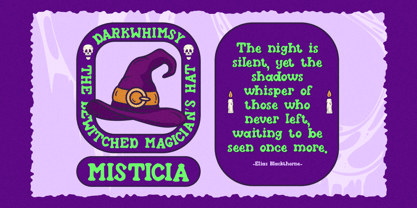 Scary Vodoo Font Poster 8