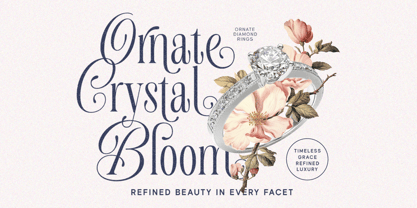 Aurora Moonlight Font Poster 2