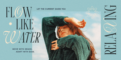 Aurora Moonlight Font Poster 3