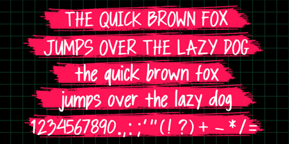 Great Book Marker Font Poster 4