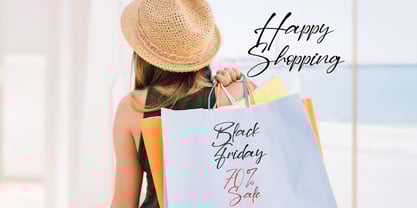 Dilan Script Font Poster 5