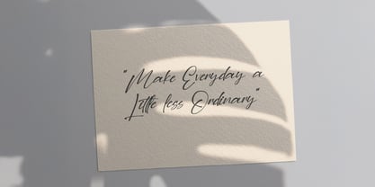 Dilan Script Font Poster 4