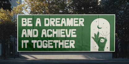 Laxson Font Poster 7