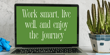 Quiselle Font Poster 11