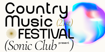 Kangge Font Poster 2