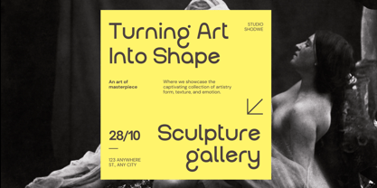 Kangge Font Poster 3