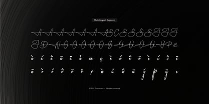 Desmotalk Kimberly Font Poster 11