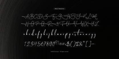 Desmotalk Kimberly Font Poster 10