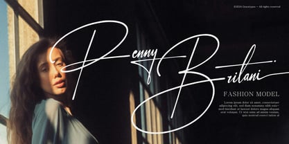 Desmotalk Kimberly Font Poster 5