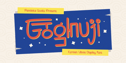 Goghuji Font Poster 1