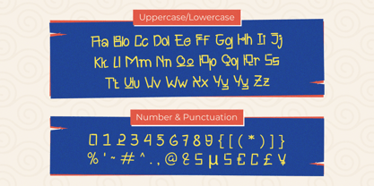 Goghuji Font Poster 9