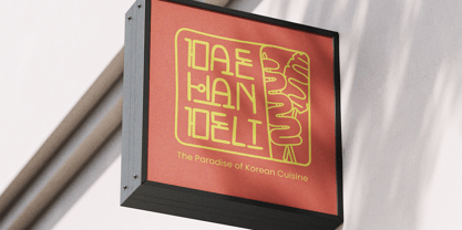 Goghuji Font Poster 5