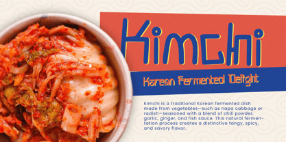 Goghuji Font Poster 2