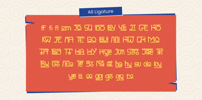 Goghuji Font Poster 8