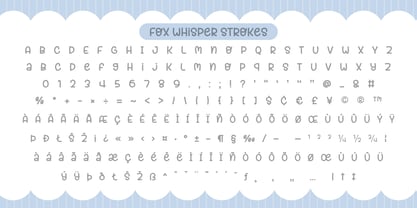 Fox Whisper Font Poster 9