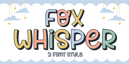 Fox Whisper Font Poster 1