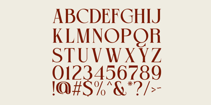 Chaos Agatha Font Poster 9