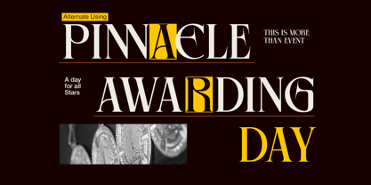 Chaos Agatha Font Poster 7