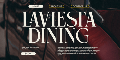 Chaos Agatha Font Poster 5