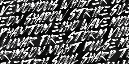 Prime Brush Font Poster 4