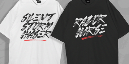 Prime Brush Font Poster 9