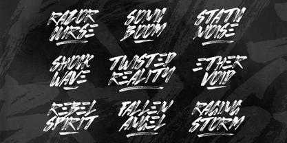 Prime Brush Font Poster 8