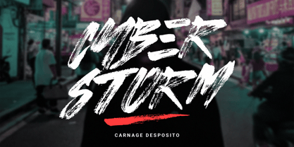 Prime Brush Font Poster 6