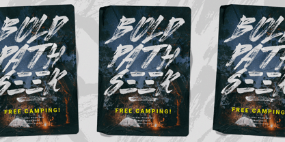 Prime Brush Font Poster 3