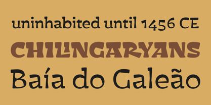 Basati Rounded Font Poster 3