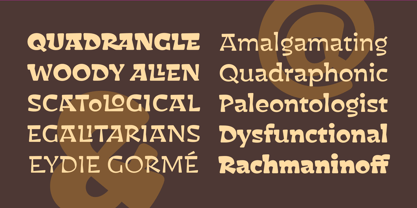 Basati Rounded Font Poster 6