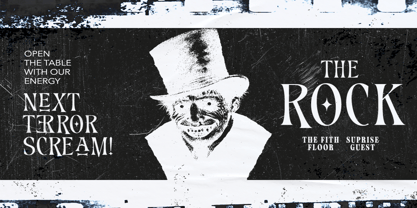 Mystery House Font Poster 4