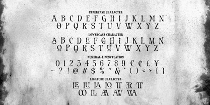 Mystery House Font Poster 9