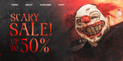 Mystery House Font Poster 7