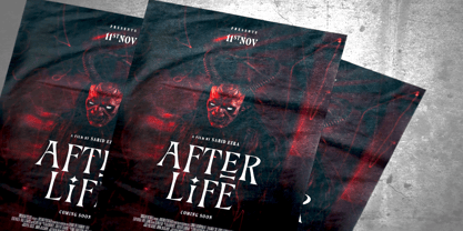 Mystery House Font Poster 2