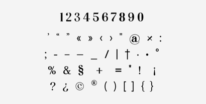 Classical Prime Font Poster 5