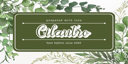 Fabling Font Poster 2