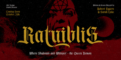 Destroy Glass Font Poster 7