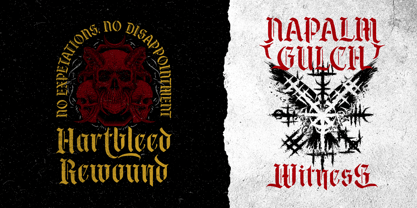 Destroy Glass Font Poster 10