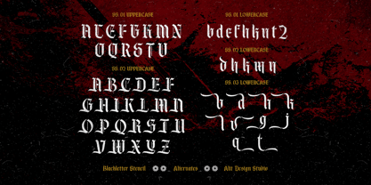 Destroy Glass Font Poster 13