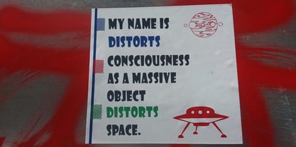 Climate Font Poster 3