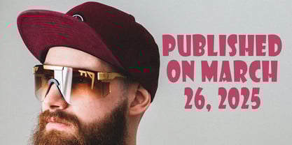 Climate Font Poster 4