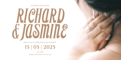 Geirmund Display Font Poster 4