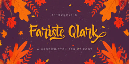 Fariste Qlark Font Poster 1