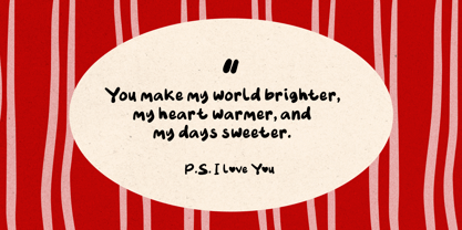 Noona Louise Font Poster 2