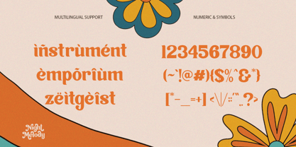 Night Melody Font Poster 12