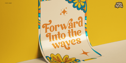 Night Melody Font Poster 3