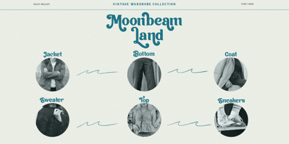 Night Melody Font Poster 7