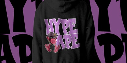 Monkey Graffiti Font Poster 5