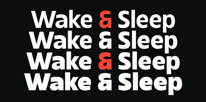 Tracklister Font Poster 4