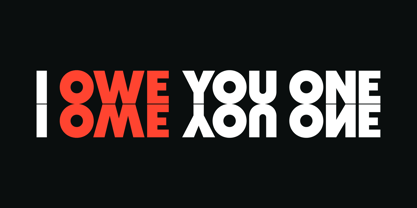 Tracklister Font Poster 15